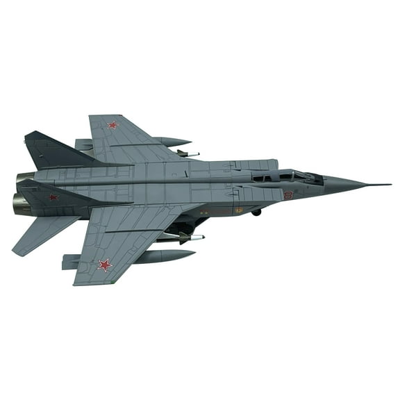 Collectible 1/72 MiG-31 Supersonic Interceptor Aircraft Model Noble Fashion for Aviation Enthusiasts