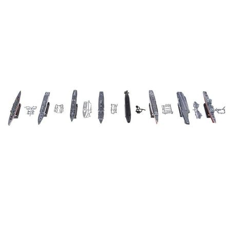 Collectible 8Pcs Models :700 Kilo-Class Submarine