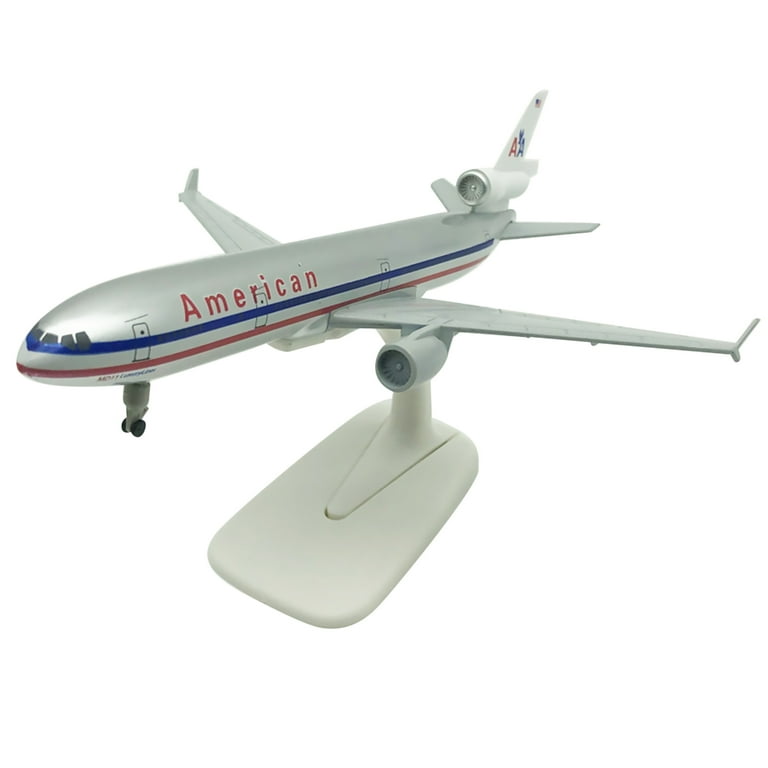 Collectible American MD-11 Airplane Model Retro and Elegant Gift