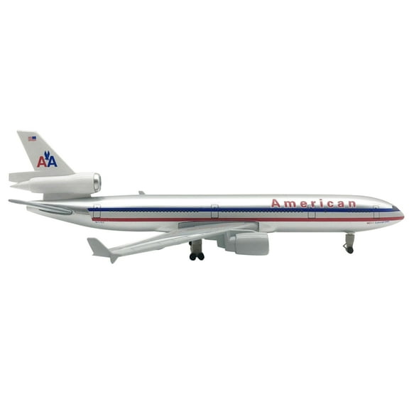Collectible American MD-11 Airplane Model Retro and Elegant Gift for Aviation Enthusiasts, 21CM Length