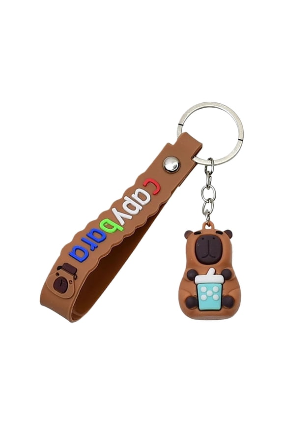 Collectible Keychain Soft Rubber Holder User Friendly Random Type Design Charm For Everyday Carry