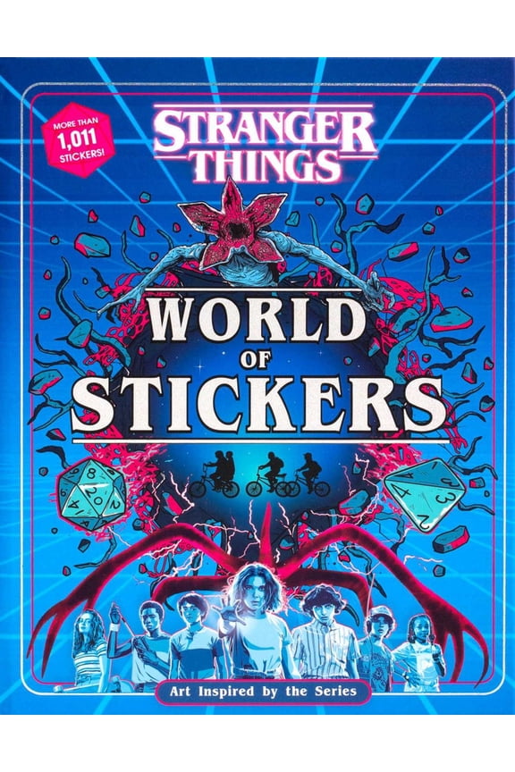 Stranger Things World of Stickers: Art Inspired by the Series (Hardcover)