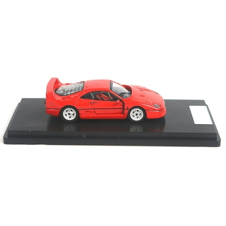 Collectible Classic for Ferrari F40 Red Alloy Car Model for Historic Racing Fans
