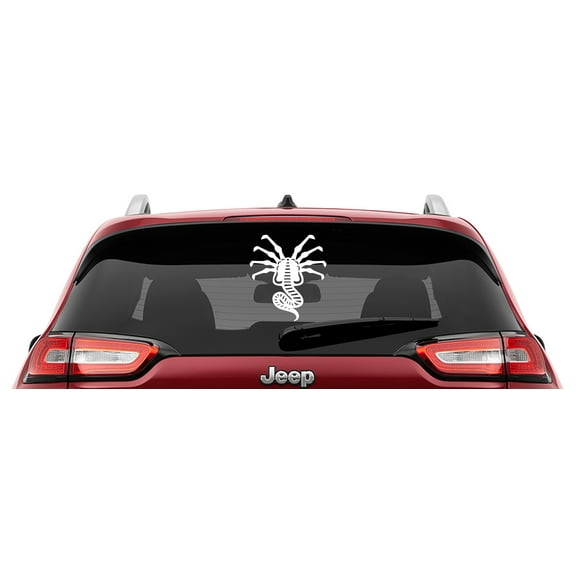 Collectible Decals Alien Xenomorph Facehugger Vinyl Decal Macbook Laptop Window Sticker