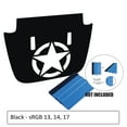 thumbnail image 1 of Collectible Decals Alpha Romeo Military Star Blackout Hood Decal Graphic, 1 of 1
