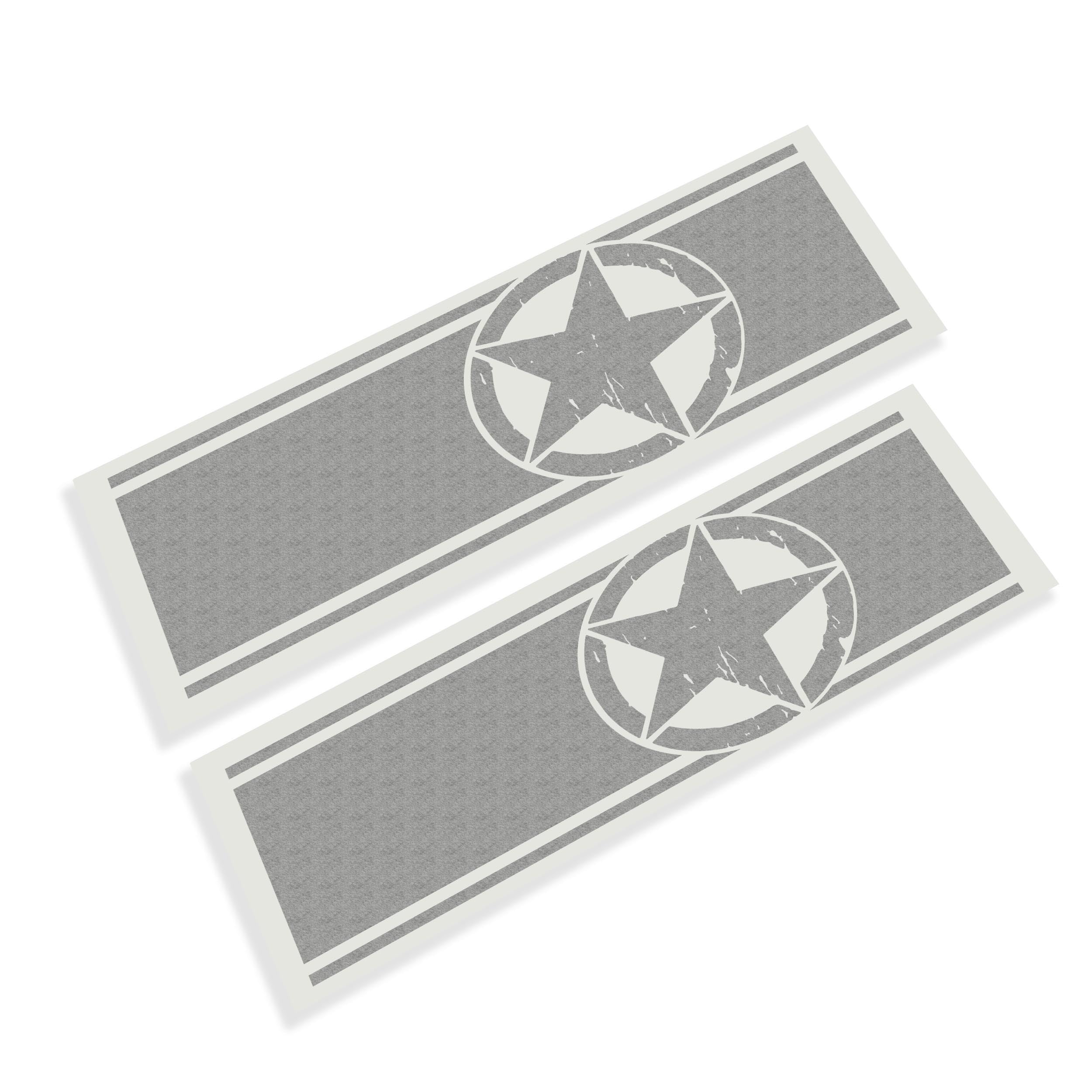 Collectible Decals Distressed Alpha Romeo Star Bedside Stripe Graphic ...