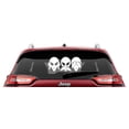thumbnail image 1 of Collectible Decals Hear No Evil See No Evil Speak No Evil Alien Head Vinyl Decal, 1 of 1