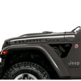 thumbnail image 1 of Collectible Decals JL Lettering with Grille Design 2pc Vinyl Decal Graphic Fender Vent Decals for 18+ Wrangler JL JLU Gladiator JT, 1 of 1