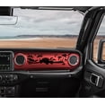 thumbnail image 1 of Collectible Decals JT Gladiator Dashboard Beach Scene Vinyl Decal, 1 of 1