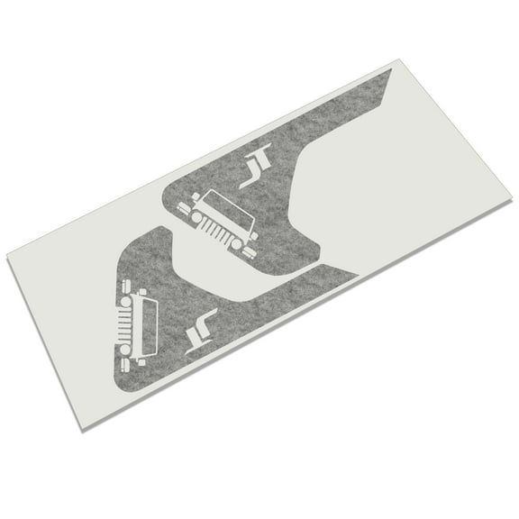 Collectible Decals JT Gladiator with Lettering 2pc Vinyl Decal Graphic Fender Vent Decals for 19+ Gladiator JT