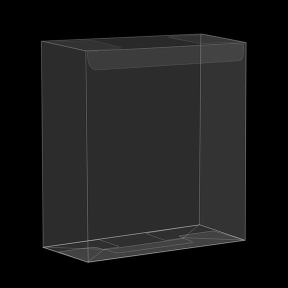 Collectible Display Storage Box Clear Box for Game Console Shell Case Gaming Accessory