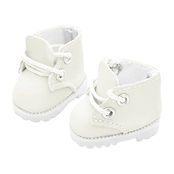 Collectible Doll Bootie For Plush Doll 17cm Figure Doll Display Accessories Lace Up Shoe For Doll Enthusiasts