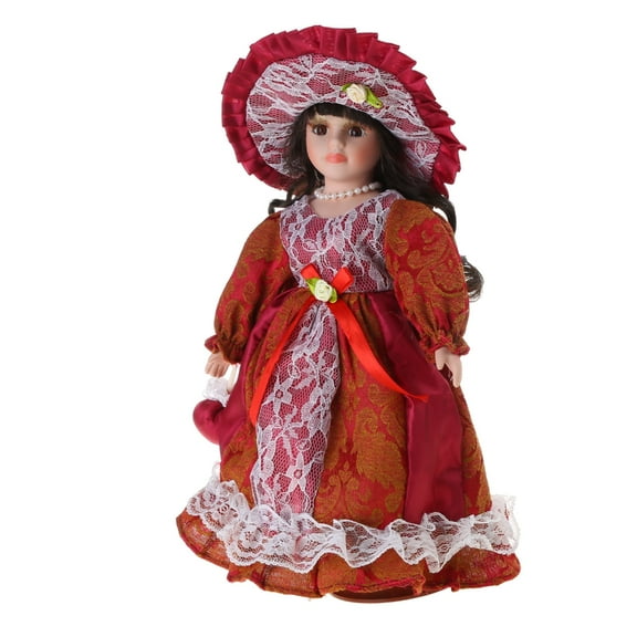 Collectible Doll Porcelain Doll Ceramic Female Doll Reborns Housewarming Gift