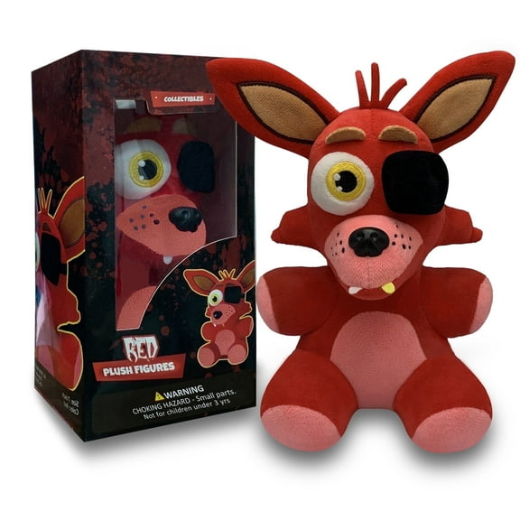 Collectible Fan Made Foxy Plush Birthday Gift for Kids, Plush Soft Huggable for Kid All Age Fan 7 Inch