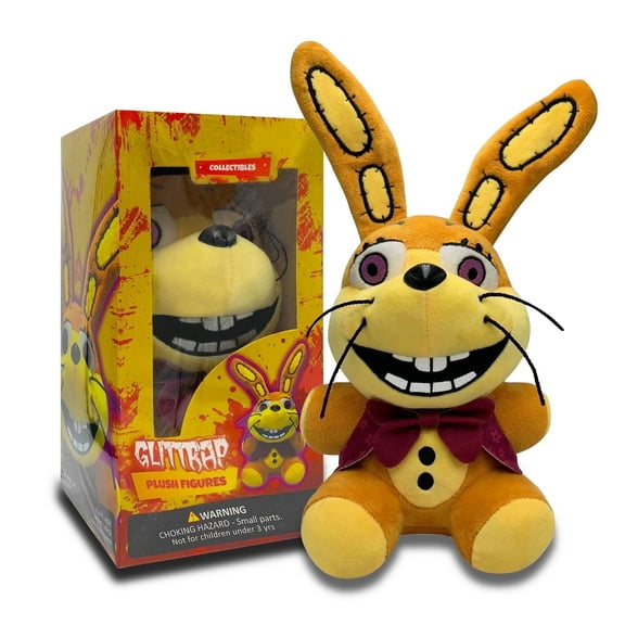 Collectible Fan Made Glitchtrap Plush Birthday Gift for Kids, Plush Soft Huggable for Kid All Age Fan 7 Inch