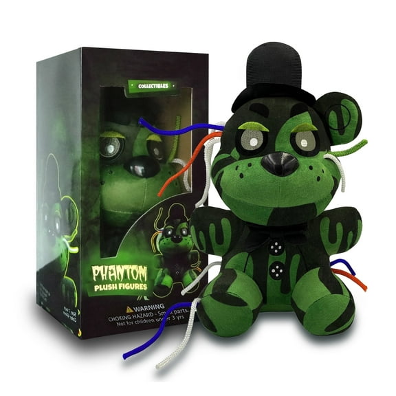 Collectible Fan Made Phantom Freddy Plush Birthday Gift for Kids, Plush Soft Huggable for Kid All Age Fan 7 Inch