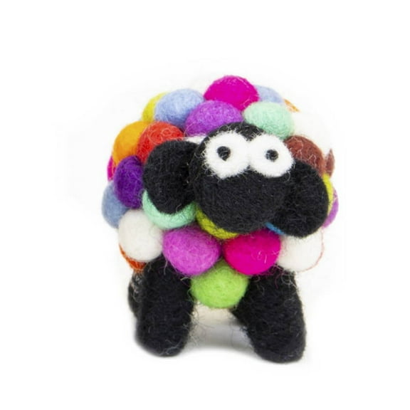 Collectible Felt Sheep- Multicolour (Small)