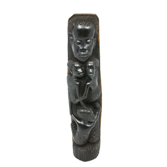 Collectible Figurine Fine Family Tree Makonde Carving