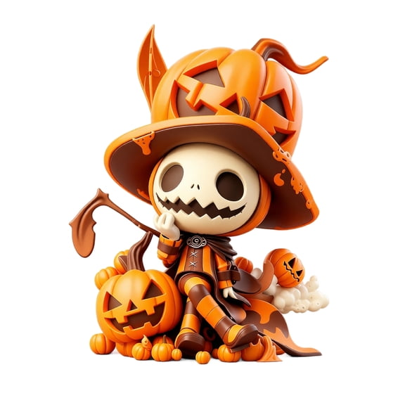 Collectible Figurine Small Spooky Halloween for Indoor Home Table Decor