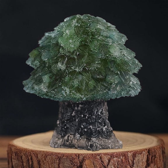 Collectible Figurines,1pc Handcrafted Amethyst Crystal Tree Bonsai Money Tree Suitable for Feng Shui Wealth Luck Decor,Desktop Decoration for Home Office,Collectible Tree with Amethyst Branches for