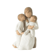 SHAOTELLME Collectible Figurines Willow Tree Quietly Encircled By Love,for Christmas Xmas Tabletop Indoor&Outdorr Decorations Gifts