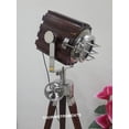 thumbnail image 1 of Collectible Marine Lamp Nautical Wooden Spot Light Stand Home Decor, 1 of 3