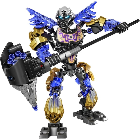 Collectible Onua Uniter of Earth Building Kit, Posable Earth Warrior Robot