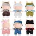 thumbnail image 1 of Unbranded Doll Clothing Outfit Set 6 Styles Collectible Complete Outfits 6 Pack for 15-17cm Dolls, 1 of 6
