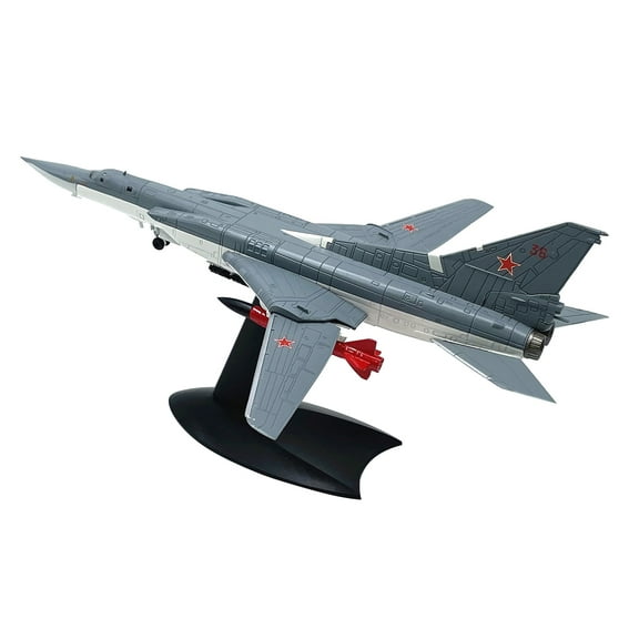 Collectible Russian TU-22M3 Backfire Aircraft Model Retro and Elegant Display Piece for Aviation Passionates