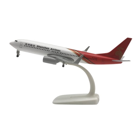 20cm Diecast Alloy 1/350 Scale Shenzhen Airlines B737 Aircraft Model Toy TAPDRA Spare Part