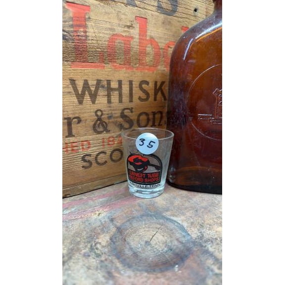 Collectible Shot Glass - Ernest Tubb Records