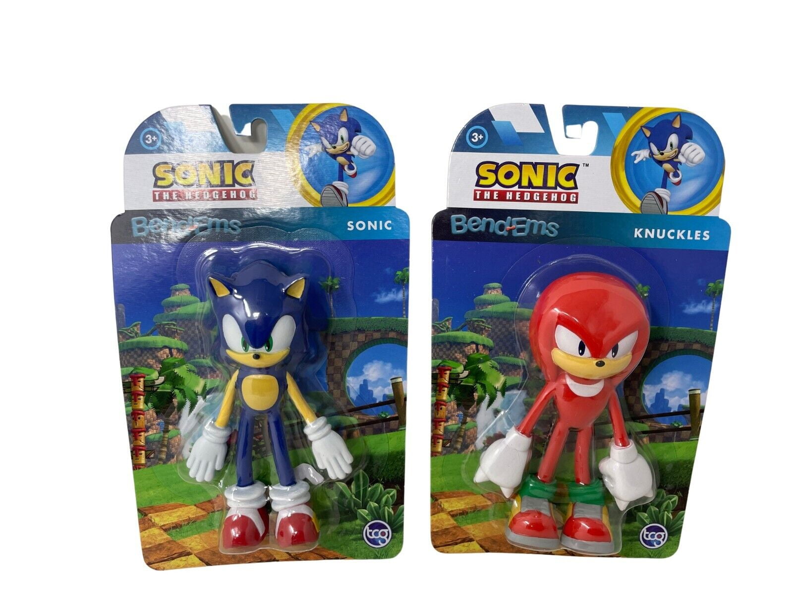 Boneco Sonic Clássico Goo Jit Zu Knuckles