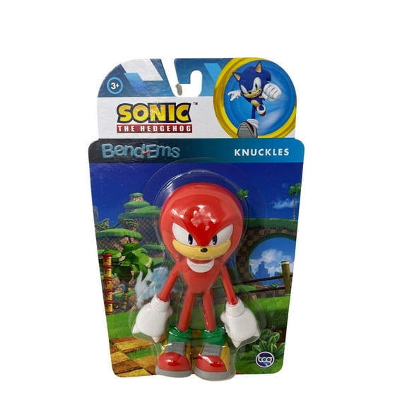 Collectible Sonic The Hedgehog Bendems Figure - Knuckles