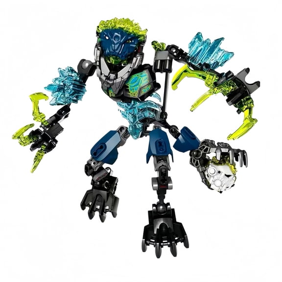Collectible Storm Beast Building Kit, Poseable Lightning Monster Mecha, Building Blocks Action Figure