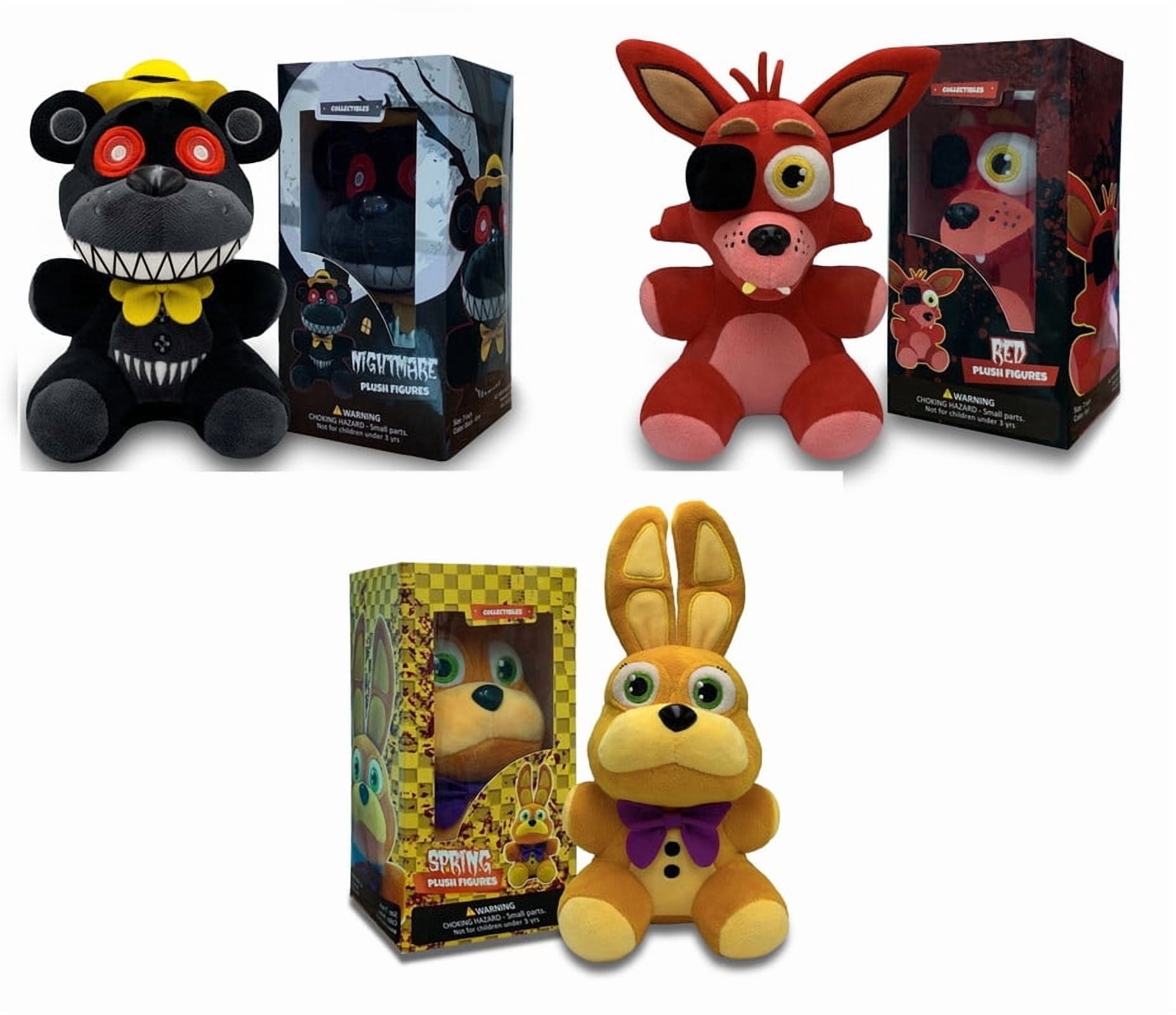 Nightmare Bonnie Plush Toys for Fans