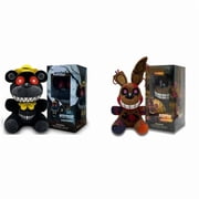 Collectible Stuffed VNKVTL Combo 2 Character Nightmare Plus + Burntrap Plush Birthday Gift For Kids, Spring Trap Plush With Soft And Comfortable Cotton, Phantom Freddy For All Ages, 7 plush