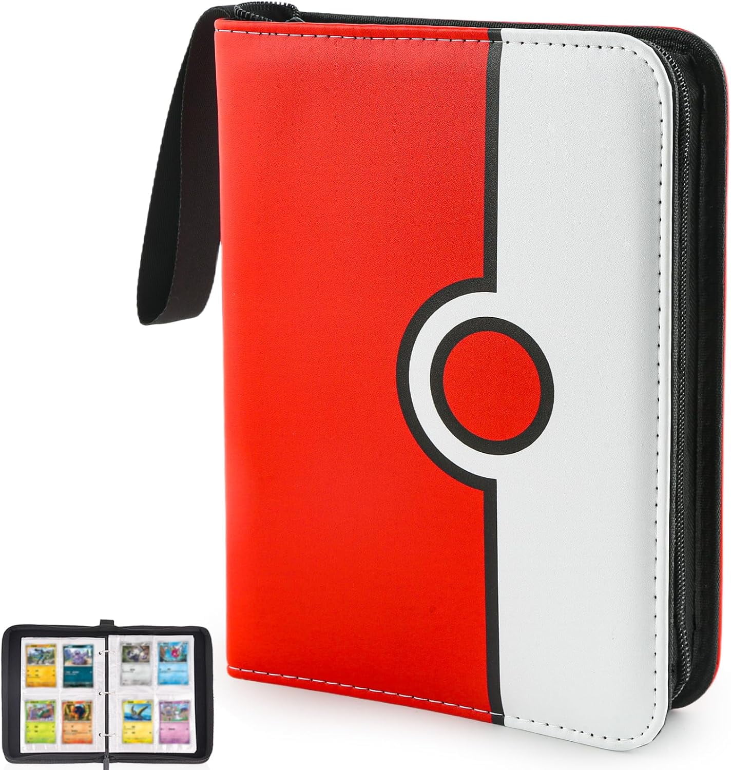Collectible Trading Card Binder, 400 Pockets Card Holder with 50 ...