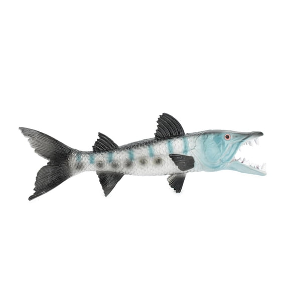 Collectible Wildlife Gifts 10 Educational Barracuda Rubber Figurine