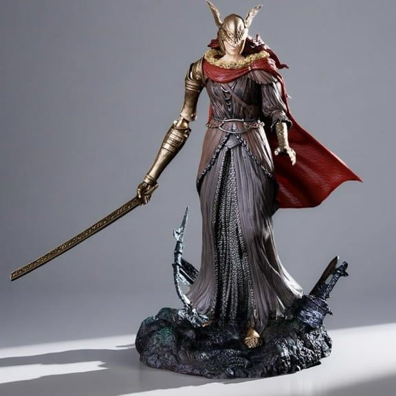 CollectibleElden Ring Game Character Set, (Malenia) (Messmer) (Ranni) PVC Action Figures for Fans of The Game (Exclusive Character Box Set) (Malenia)