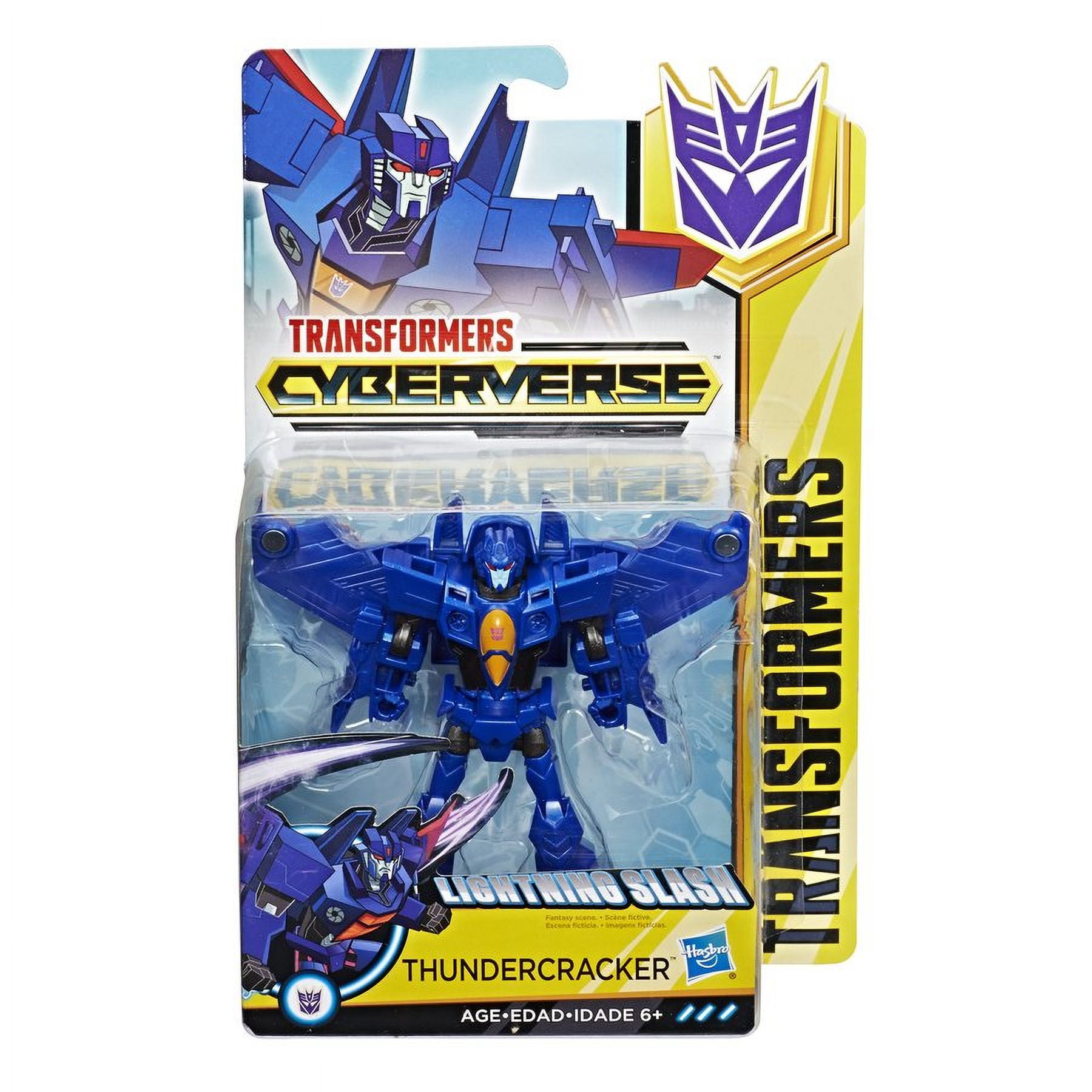 Transformers Cyberverse Thundercracker - Warrior Transformers Cyberverse Thundercracker - Warrior
