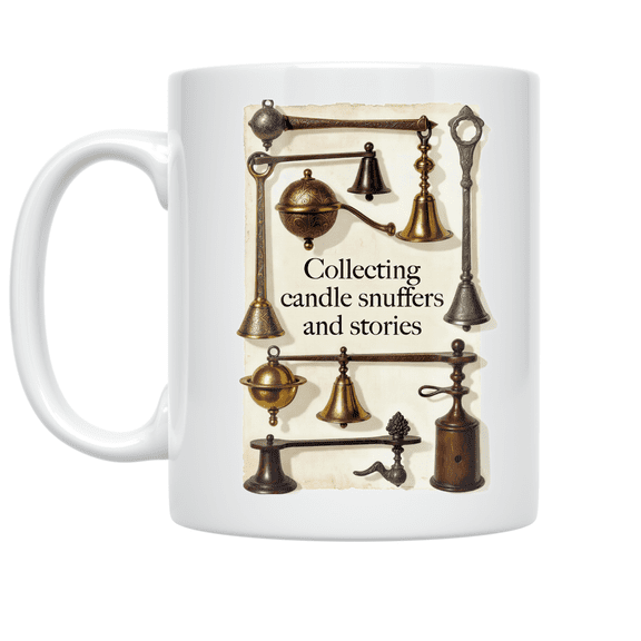 Collecting Candle Snuffers and Stories - Candle Snuffer Collector - 11 oz Ceramic Coffee Mug