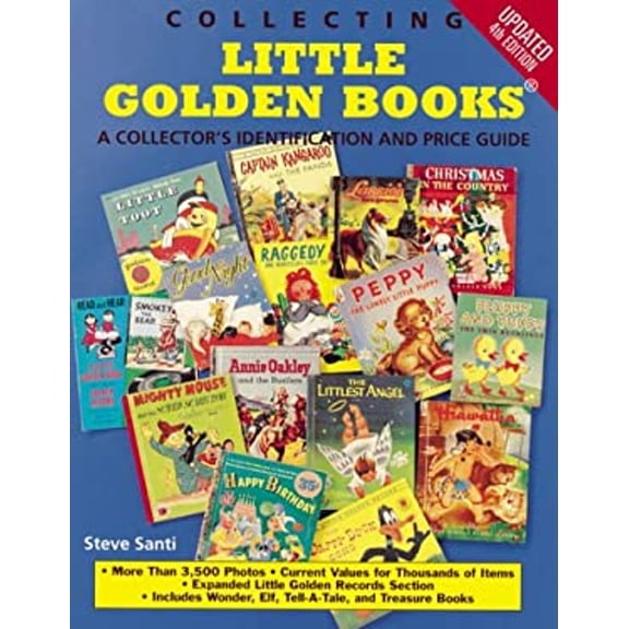 Pre-Owned Collecting Little Golden Books: A Collector's Identification and Price Guide (Paperback) 0873418727 9780873418720