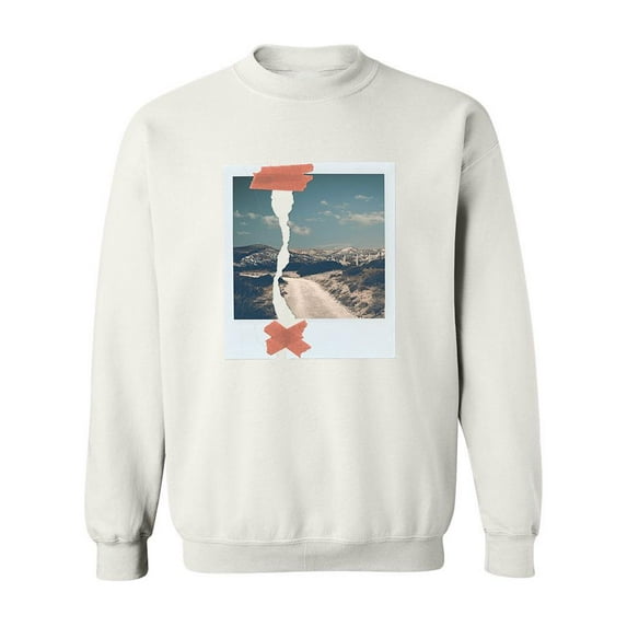 Collecting Pieces Design Sweatshirt Men -Image by Shutterstock, Male Medium