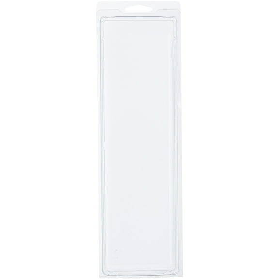 Collecting Warehouse Clear Plastic Clamshell Package / Storage Container, 11.0625" H x 2.875" W x 2.125" D, Pack of 25