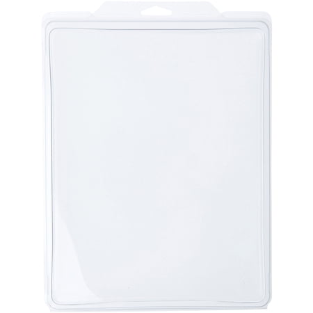 Collecting Warehouse Clear Plastic Clamshell Package / Storage Container, 11" H x 8.5" W x 0.625" D, Pack of 10