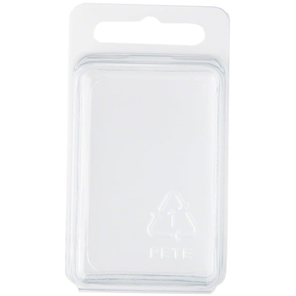 Collecting Warehouse Clear Plastic Clamshell Package / Storage Container, 2.31" H x 1.5" W x 1.25" D, Pack of 25