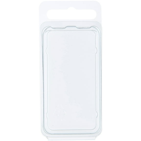 Collecting Warehouse Clear Plastic Clamshell Package / Storage Container, 2.375" H x 1.25" W x 0.5" D, Pack of 25