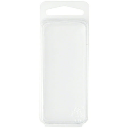 Collecting Warehouse Clear Plastic Clamshell Package / Storage Container, 3.06" H x 1.25" W x 1" D, Pack of 100