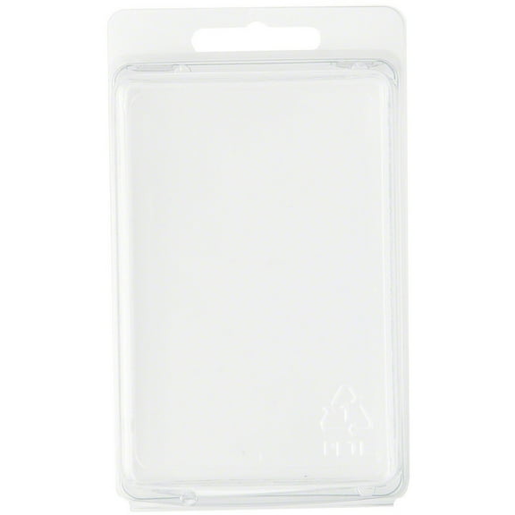 Collecting Warehouse Clear Plastic Clamshell Package / Storage Container, 3.81" H x 2.56" W x 1.88" D, Pack of 100