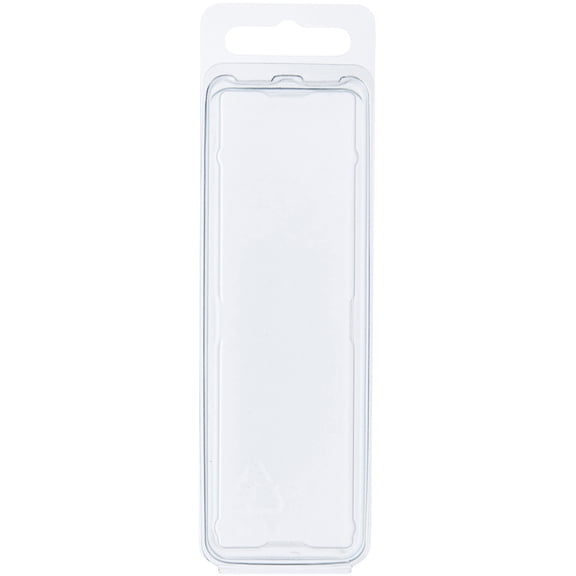 Collecting Warehouse Clear Plastic Clamshell Package / Storage Container, 4" H x 1.1875" W x 1.125" D, Pack of 10